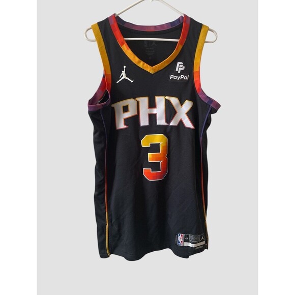 Nike Jordan Bradley Beal Black Phoenix Suns Swingman Player Jersey Med Unisex - Picture 1 of 9